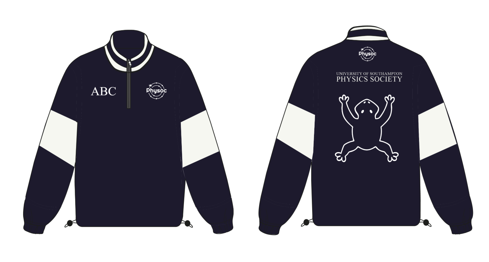 Physoc Fleece - WITH INITIALS